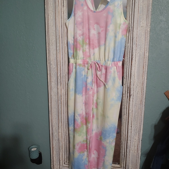 Tie dye Jumpsuit/romper - Picture 3 of 3